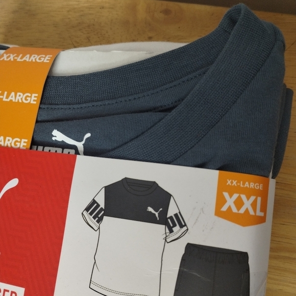 New Puma 2 PC boys kids tee and jogger set size XXL (18-20) - Picture 3 of 4